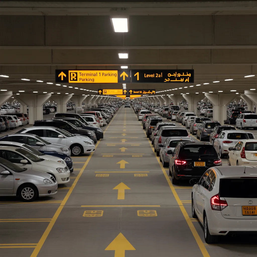 abu dhabi airport parking free