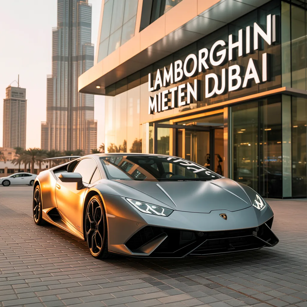 auto mieten dubai sportwagen
