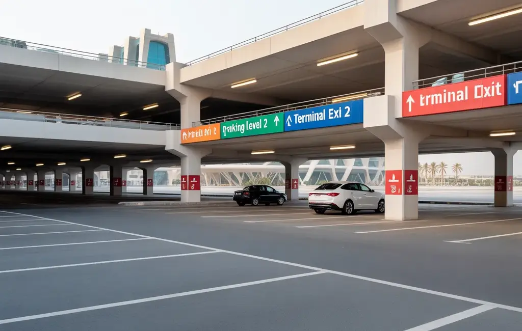 dubai airport terminal 3 arrival parking charges