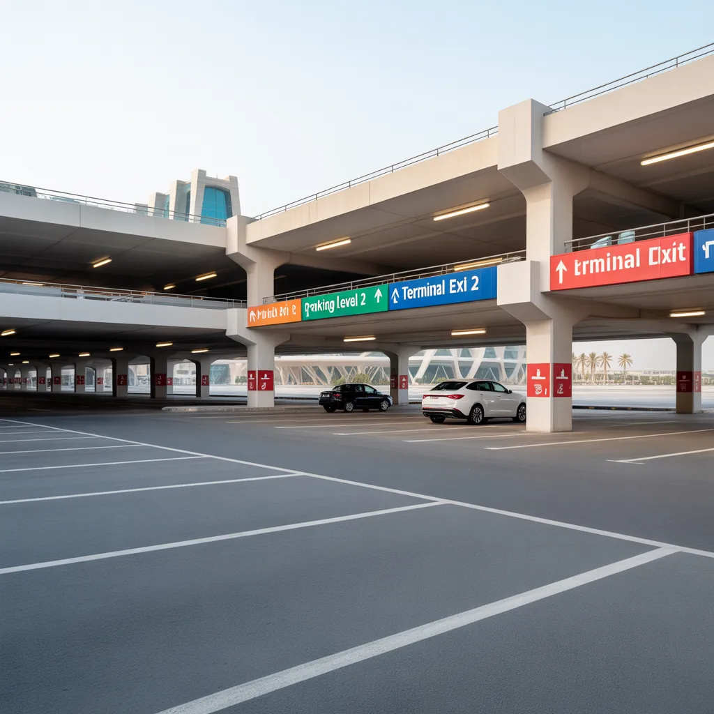 dubai airport terminal 3 arrival parking charges