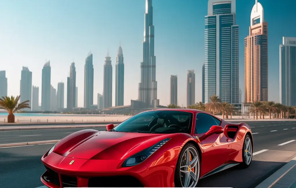 dubai ferrari mieten