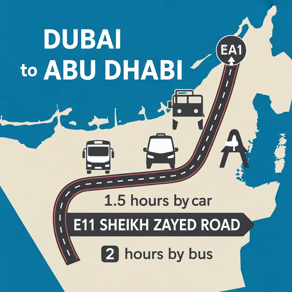 how to get to abu dhabi from dubai