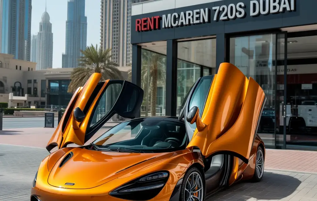 mclaren dubai rent