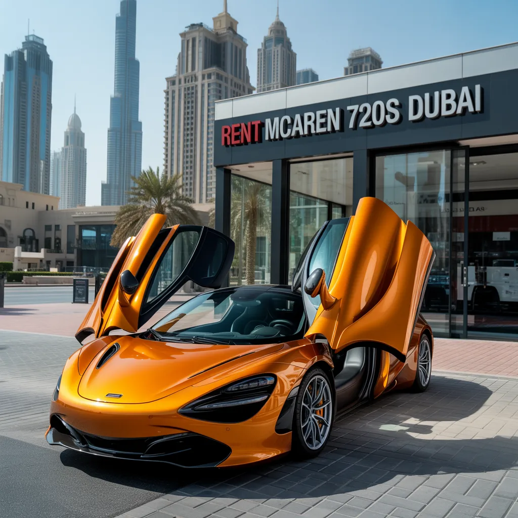 mclaren dubai rent