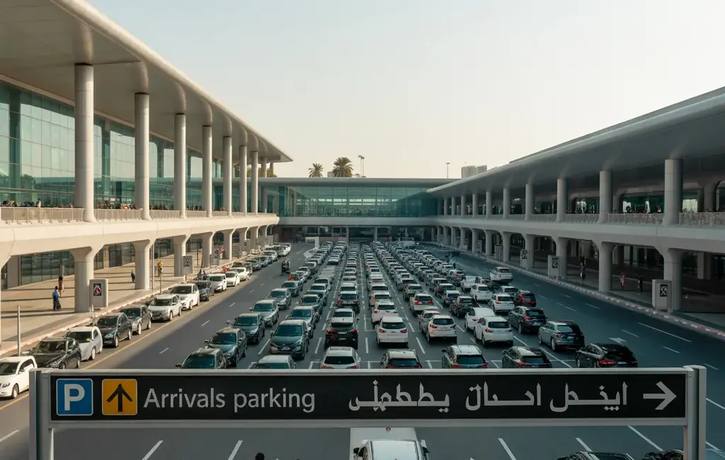 terminal 3 arrivals parking