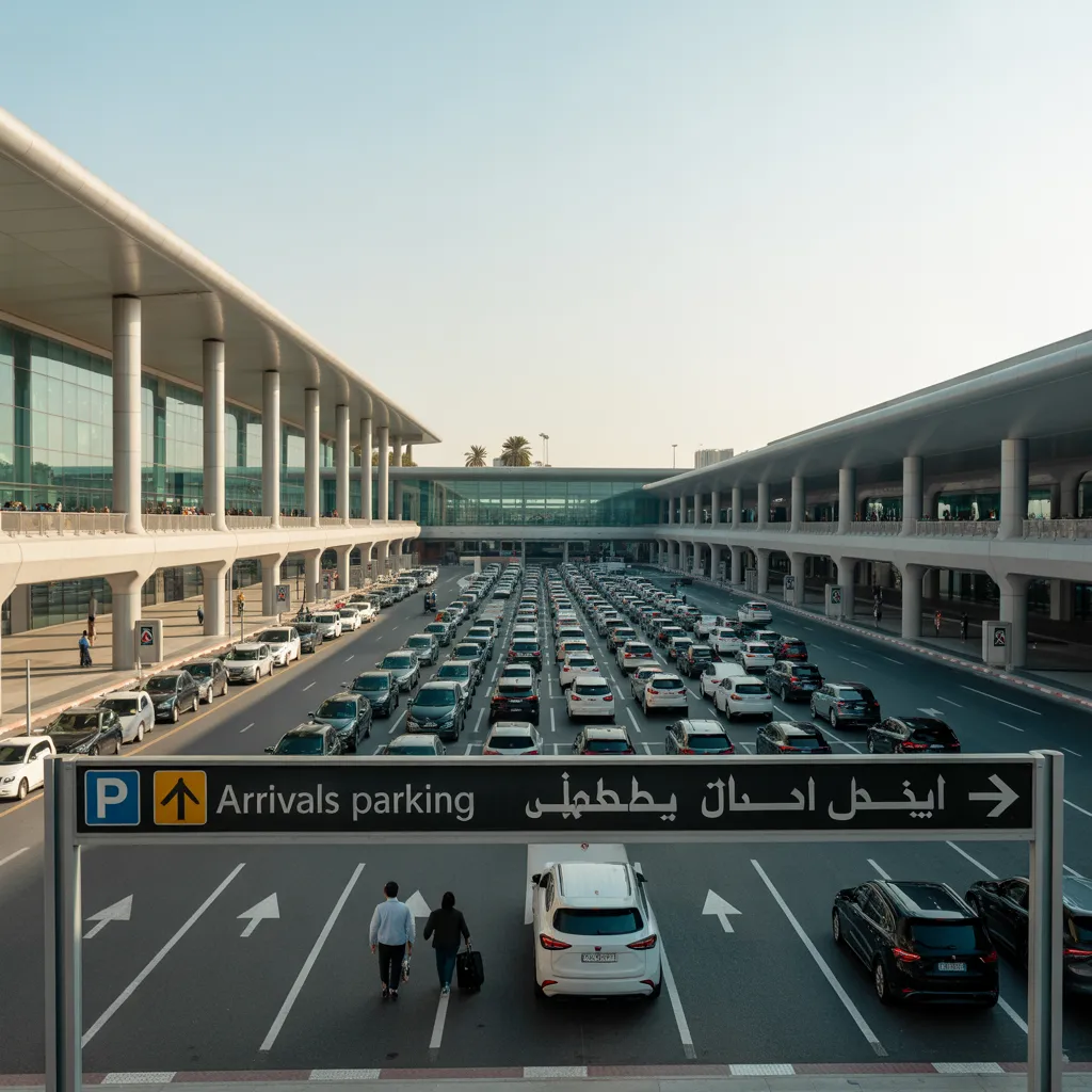 terminal 3 arrivals parking